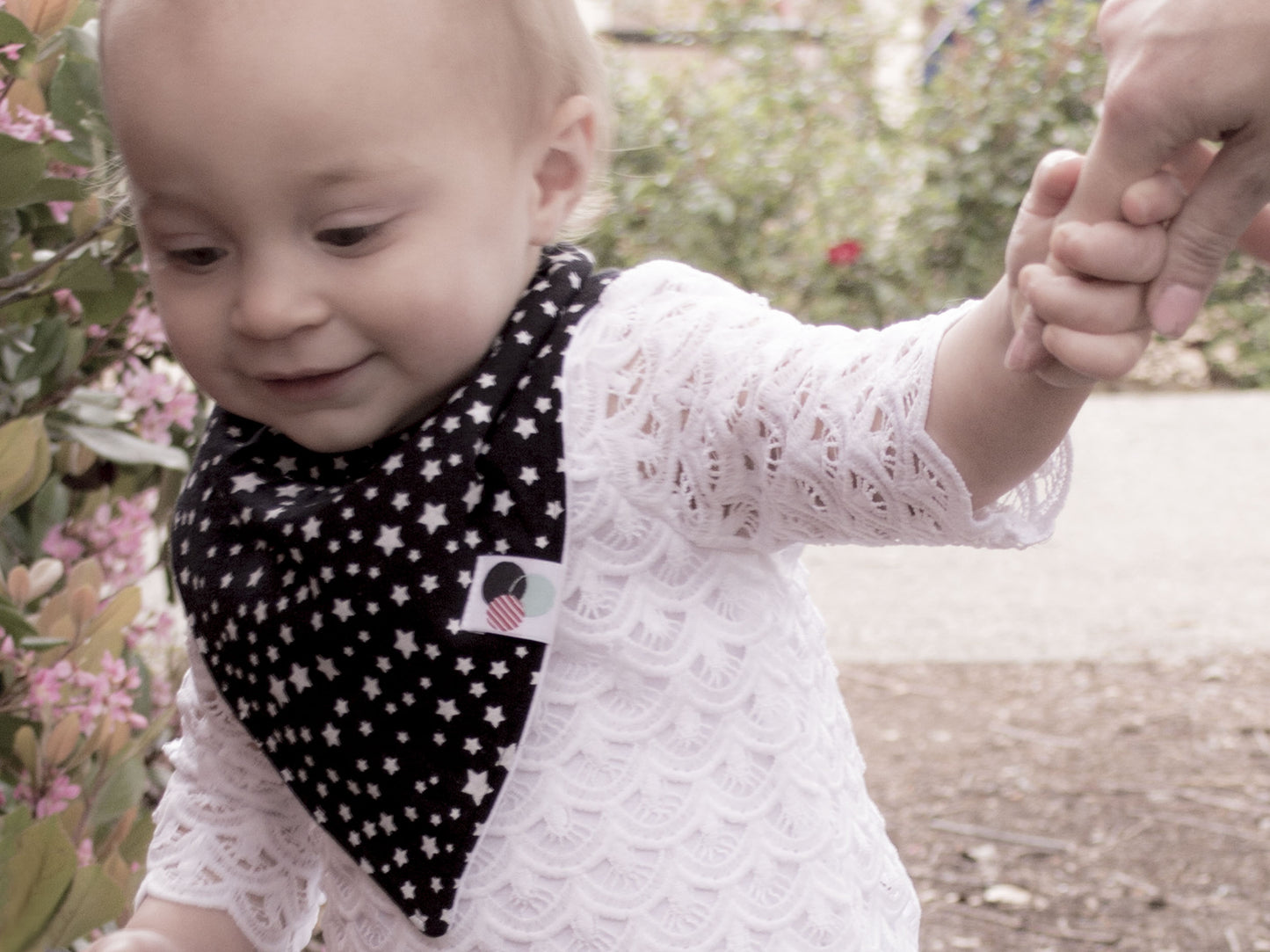 STARS | Baby Bandana Bib (organic cotton)