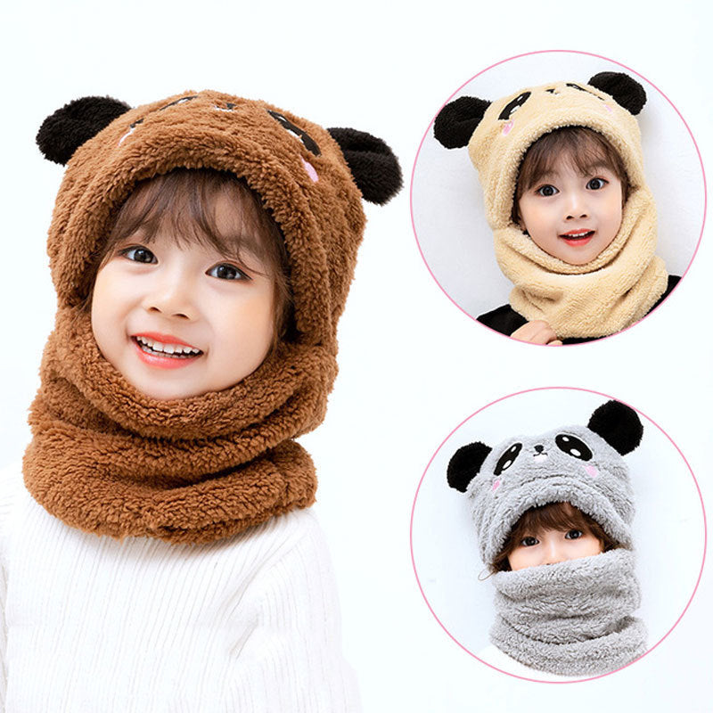 Panda Hat - Bib Protection Hat