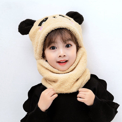 Panda Hat - Bib Protection Hat