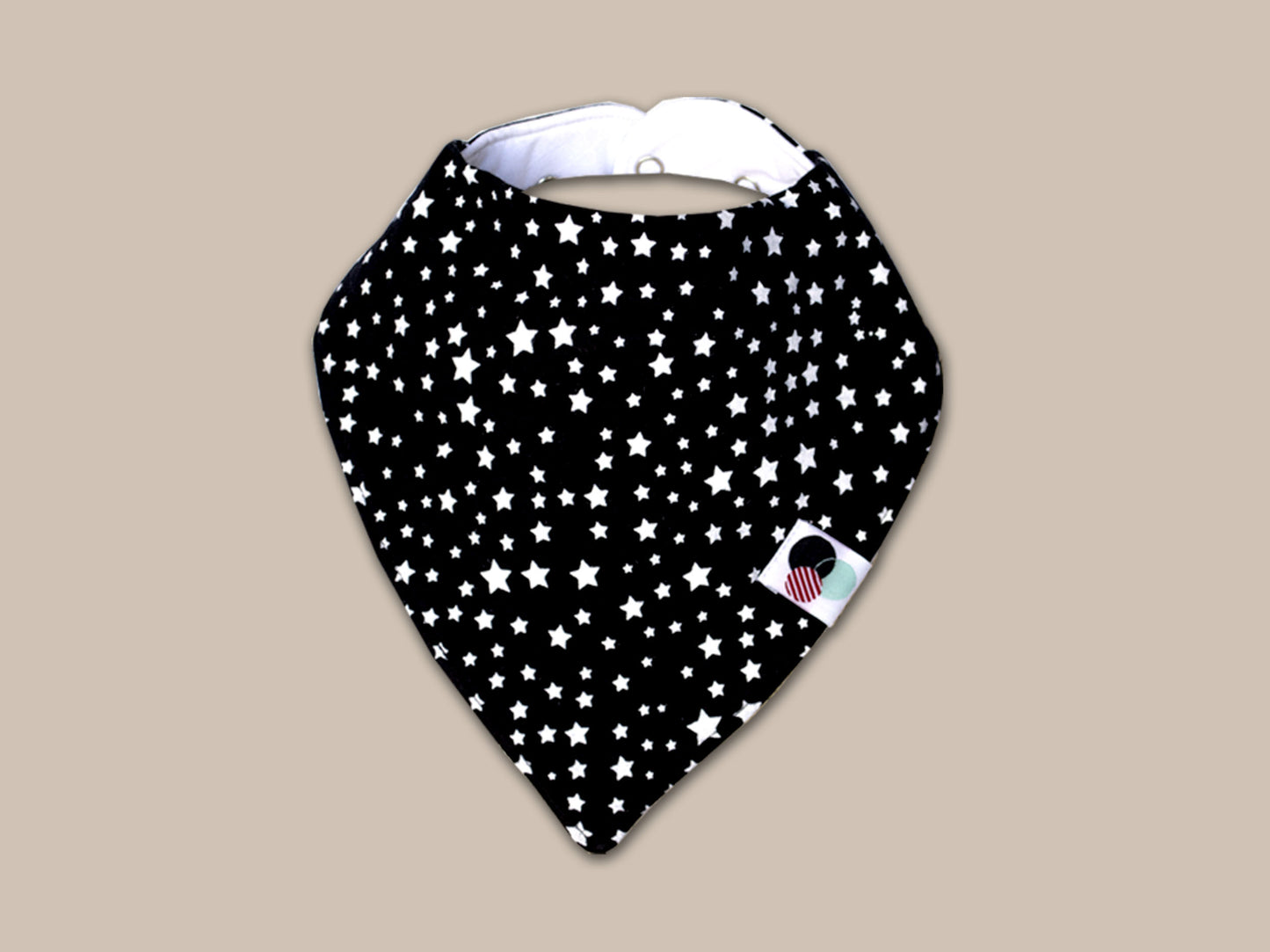 STARS | Baby Bandana Bib (organic cotton)