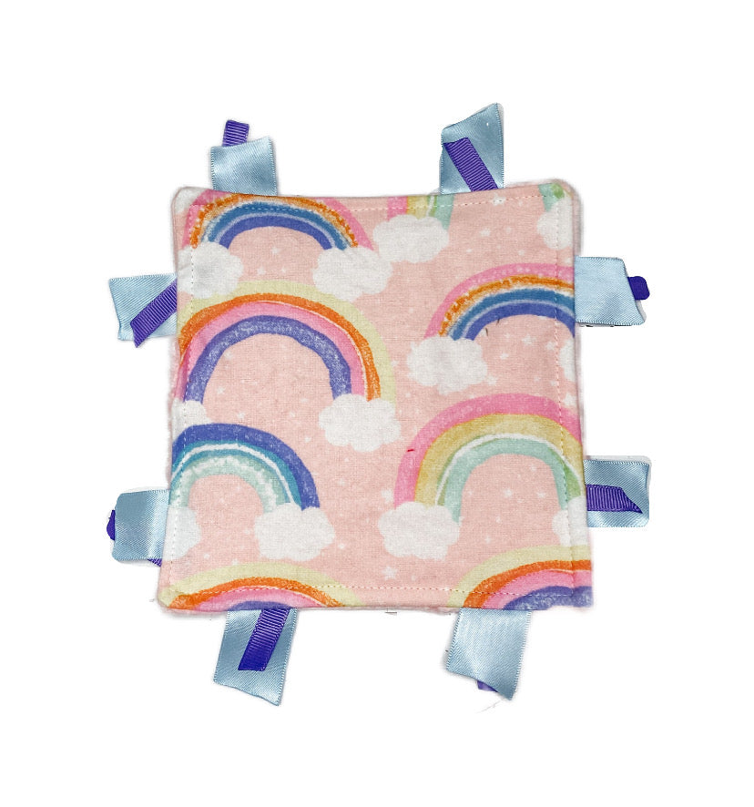 Rainbow Sensory Crinkle Toy